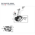 OIL PLUG CPL. M24X3 product image