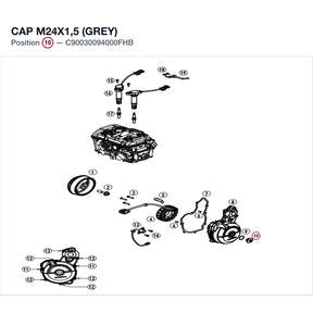 CAP M24X1,5 (GREY) product image