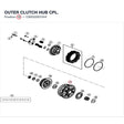 OUTER CLUTCH HUB CPL. product image