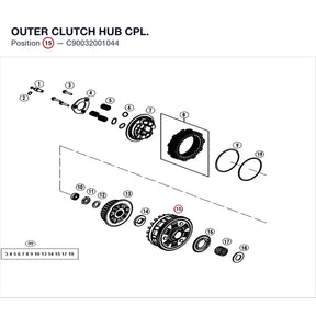 OUTER CLUTCH HUB CPL. product image