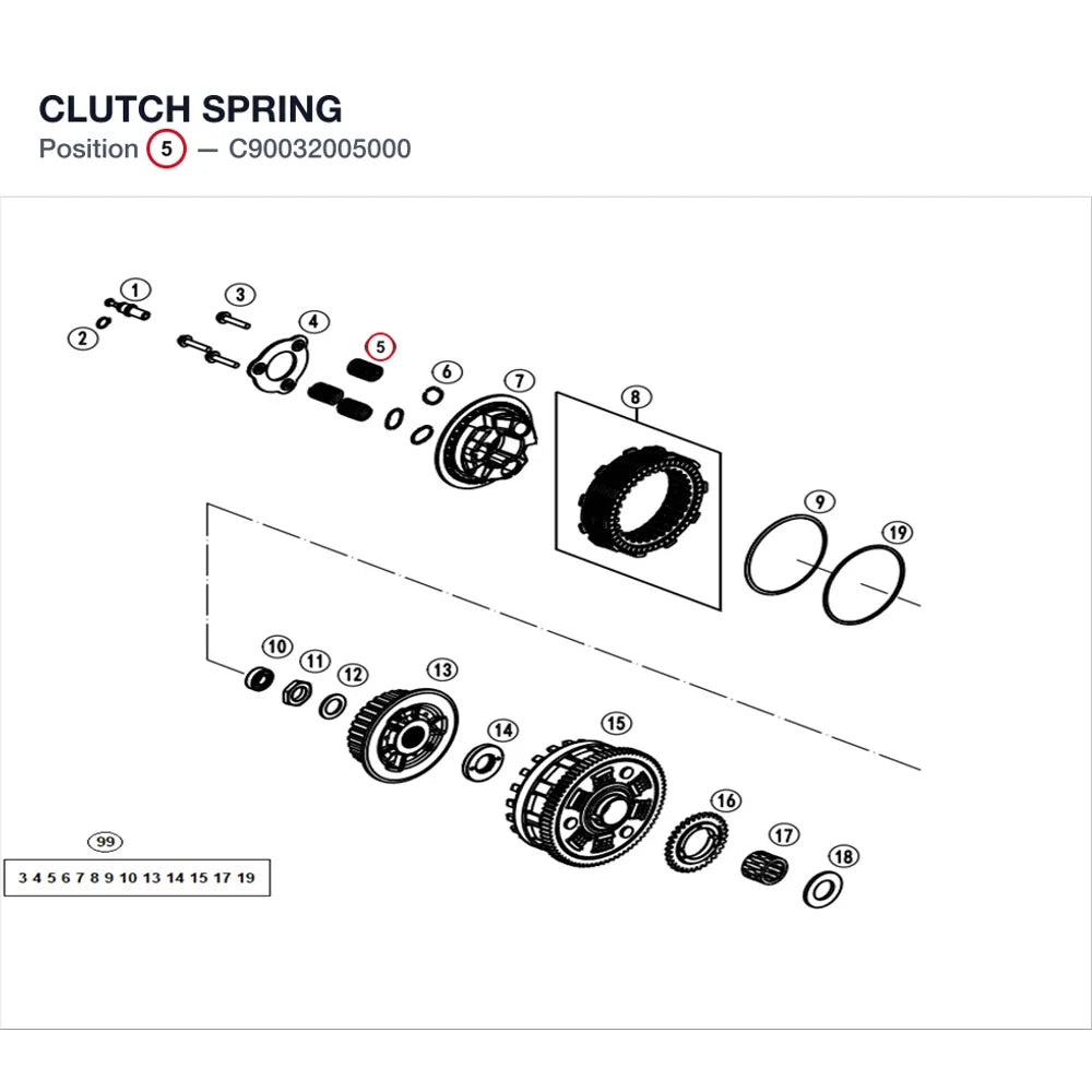 CLUTCH SPRING product image