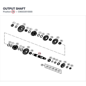 OUTPUT SHAFT product image