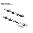 IDLER GEAR 2.G product image