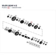 IDLER GEAR 4.G product image