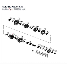 SLIDING GEAR 6.G product image