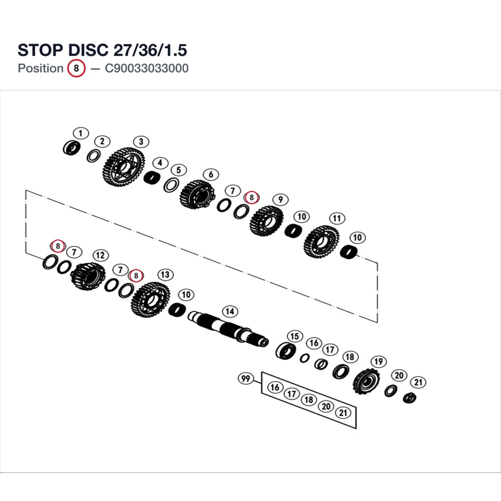 STOP DISC 27/36/1.5 product image