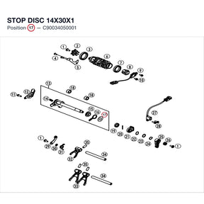 STOP DISC 14X30X1 product image
