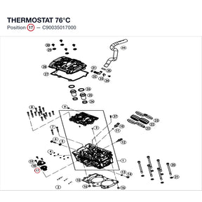 THERMOSTAT 76°C product image