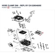 HOSE CLAMP D66 - REPL BY C61236048000 product image