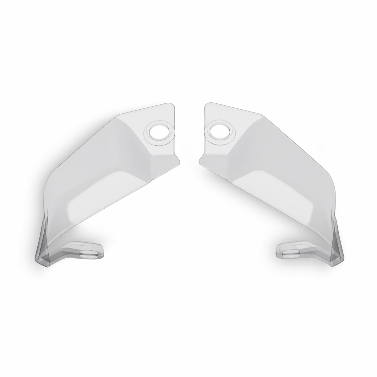 Smoke-tinted side deflectors (V21F)