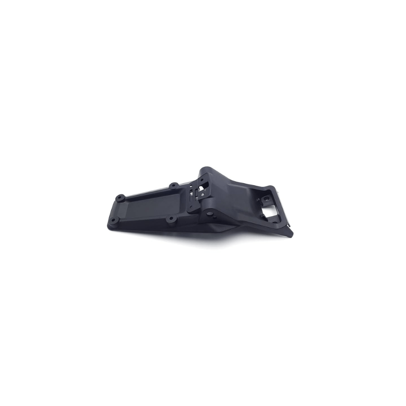 License plate holder support extension