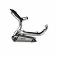 Complete titanium exhaust system (STREETFIGHTER)