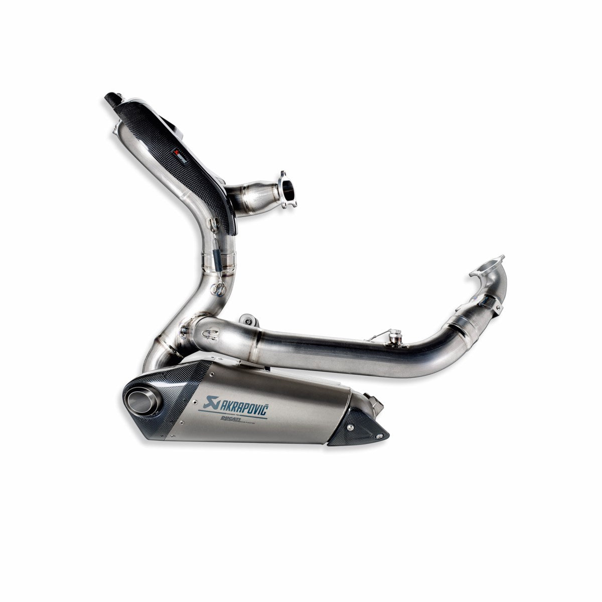 Complete titanium exhaust system (STREETFIGHTER)