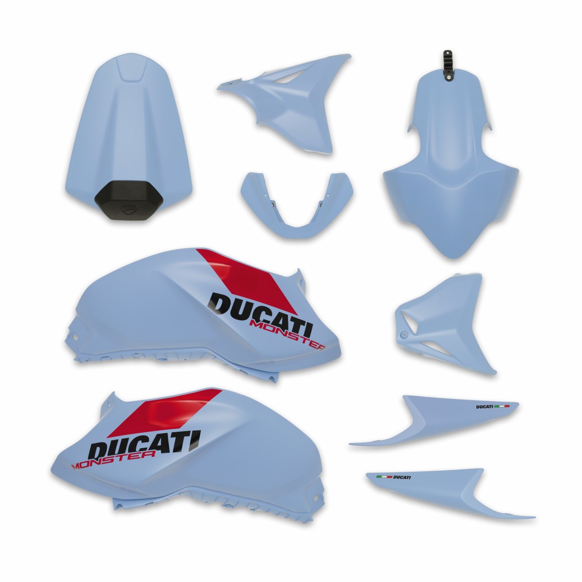 Customised Light Blue fairings