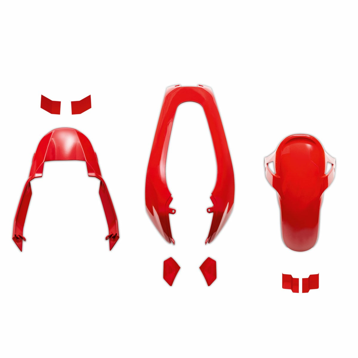 Classic painted fairings (KITS RED)