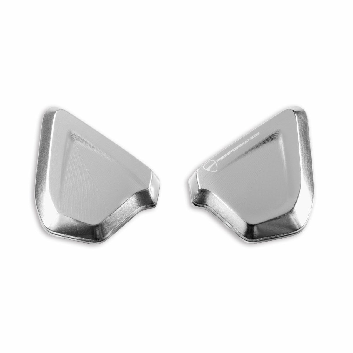 Billet aluminum caps to plug mirror mounting holes