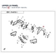 UPPER LH PANEL product image