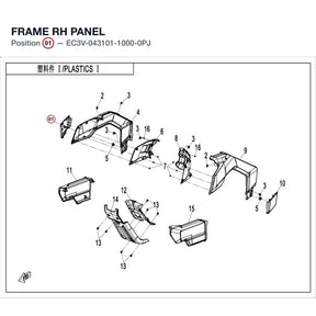 FRAME RH PANEL product image