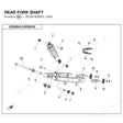 REAR FORK SHAFT product image