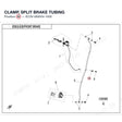 CLAMP, SPLIT BRAKE TUBING product image