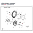 FRONT WHEEL BUSHING product image
