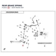 REAR BRAKE SPRING product image