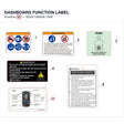 DASHBOARD FUNCTION LABEL product image