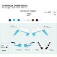 LH VEHICLE COVER DECAL product image