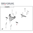 FRONT LH TURN LIGHT product image