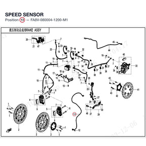 SPEED SENSOR product image