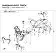 DAMPING RUBBER BLOCK product image