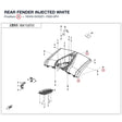 REAR FENDER product image
