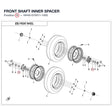 FRONT SHAFT INNER SPACER product image