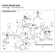 FRONT BRAKE DISC product image