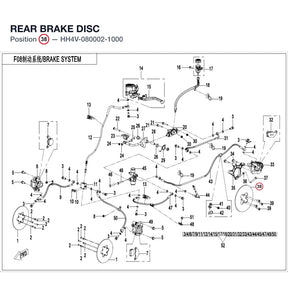 REAR BRAKE DISC product image