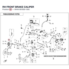 RH FRONT BRAKE CALIPER product image