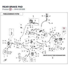 REAR BRAKE PAD product image