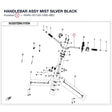 HANDLEBAR ASSY product image