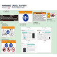 WARNING LABEL, SAFETY product image