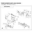 FRONT BUMPER ASSY product image