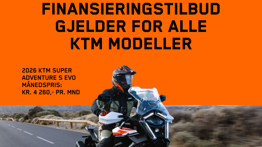 Spar stort på ny KTM