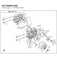 RH CRANKCASE product image
