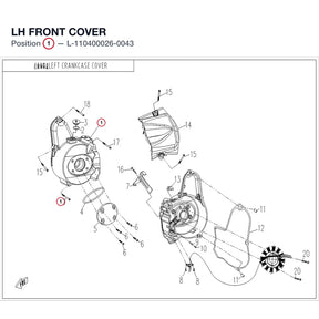 LH FRONT COVER product image