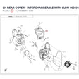 LH REAR COVER - INTERCHANGEABLE WITH 0UHV-000101-1000 product image