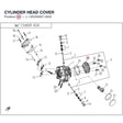 CYLINDER HEAD COVER product image
