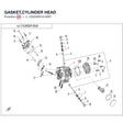 GASKET,CYLINDER HEAD product image