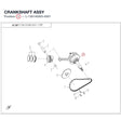 CRANKSHAFT ASSY product image