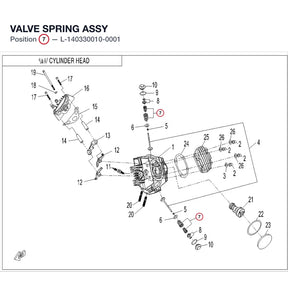 VALVE SPRING ASSY product image