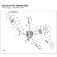 VALVE OUTER SPRING SEAT product image
