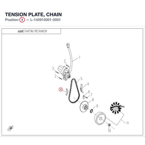 TENSION PLATE, CHAIN product image